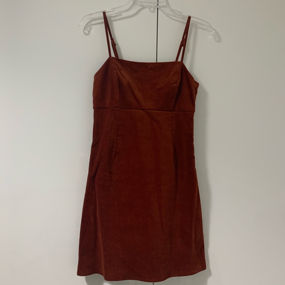 Corduroy little dress
